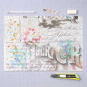 Victoriaans collage Tissuepapier (Craft)