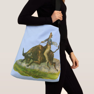 Victoriaans cowboystier crossbody tas