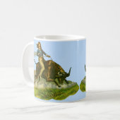 Victoriaans cowboystier koffiemok (Voorkant links)