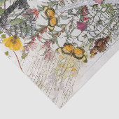 Victoriaans Crazyquilt Collage Tissuepapier (Detail)