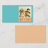  Victoriaans creditcardsjabloon Visitekaartje (Voorkant / Achterkant)