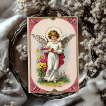  Victoriaans Cupido Angel Valentijnsdag