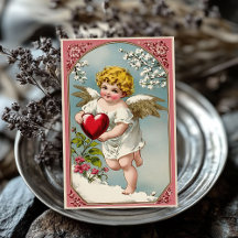  Victoriaans Cupido Angel Valentijnsdag
