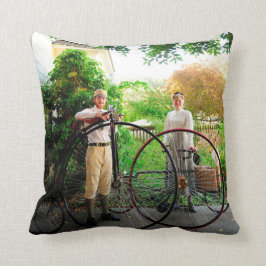 Victoriaans cycli kussen