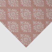  Victoriaans Damask, Perkament op Blush-Tone Tissuepapier (Detail)