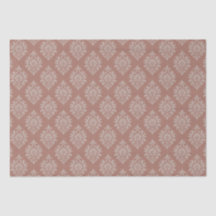 Victoriaans Damask, Perkament op Blush-Tone