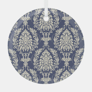 Victoriaans Damast Wallpaper  Pattern Glas Ornament