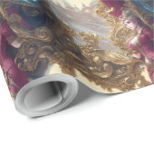 Victoriaans dame cadeaupapier (Rol Hoek)