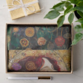 VICTORIAANS  DAME DECOUPAGE TISSUEPAPIER (Geschenk)