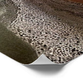  Victoriaans dame met boeket van Rozen Poster (Hoek)