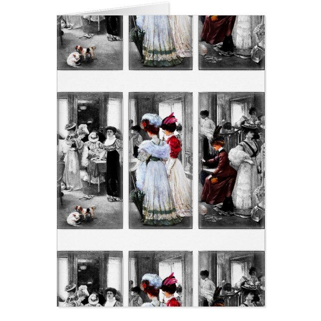  Victoriaans dames (Voorkant)