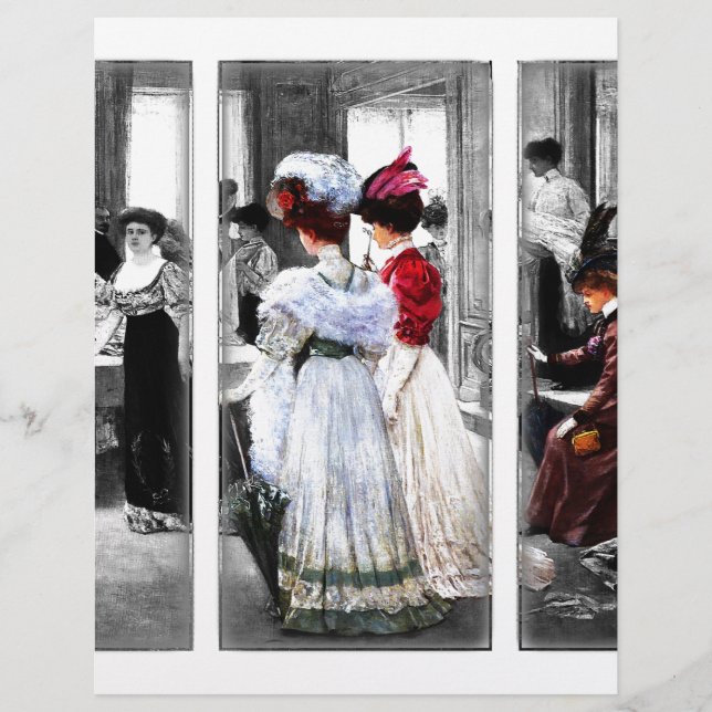  Victoriaans dames (Voorkant)