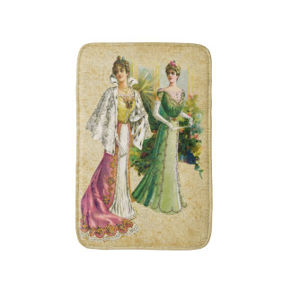  Victoriaans Dames Mode Bath Mat