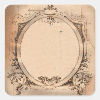Victoriaans Dandy Chic, aanpasbaar label