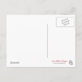 Victoriaans de Cupido's Valentijn van de Feestdagenkaart (Achterkant)