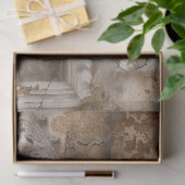  Victoriaans deuropening Decoupage Tissuepapier (Geschenk)