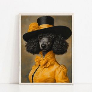 Victoriaans dierenportret, Hondenportret Oude Pren Poster