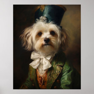 Victoriaans dierenportret, Royal Dog Royal Paintin Poster