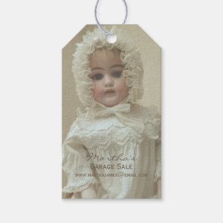  Victoriaans Doll Garage Sale of Fleamarket Cadeaulabel