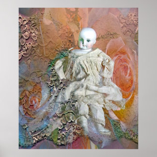 Victoriaans Doll Print