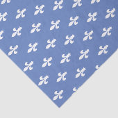 Victoriaans Donau Fleur de Lys Tissuepapier (Detail)