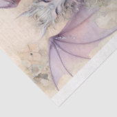 Victoriaans Dragon Series Design 10 Tissuepapier (Detail)