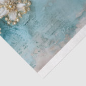 Victoriaans Dragon Series Design 6 Tissuepapier (Detail)