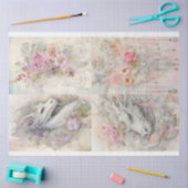 Victoriaans Dragon Series Design 9 Tissuepapier (Craft)