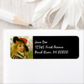 Victoriaans Edwardiaanse Mode Adresetiketten Etiket (Insitu)