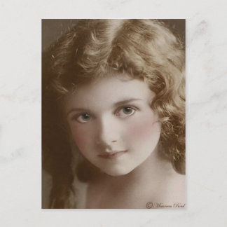 Victoriaans Edwardian Sepia Hand Tinted Briefkaart