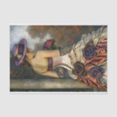 Victoriaans elegantie decoupage tissuepapier (Voorkant)