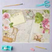 Victoriaans Emphemera Series Design 10 Tissuepapier (Craft)