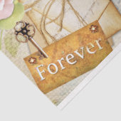 Victoriaans Emphemera Series Design 10 Tissuepapier (Detail)