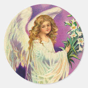 Victoriaans Engel Stickers