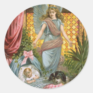 Victoriaans Engel Stickers