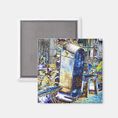 VICTORIAANS ENGELAND MAGNEET (Voorkant / Achterkant)