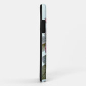  Victoriaans Engels Roos op babyblauw Case-Mate iPhone Case (Achterkant/rechts)