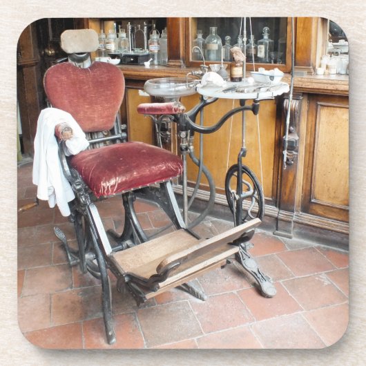 VICTORIAANS ENGLAND BIER ONDERZETTER (Voorkant)