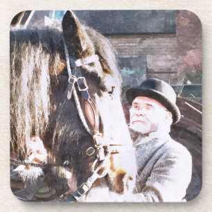 VICTORIAANS ENGLAND BIER ONDERZETTER