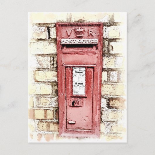 VICTORIAANS ENGLAND BRIEFKAART (Voorkant)