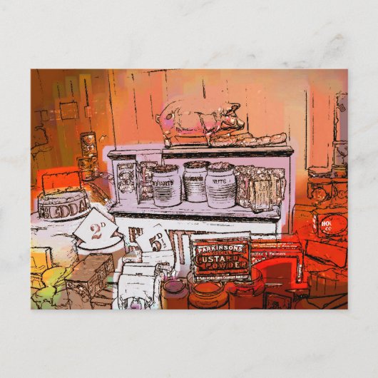 VICTORIAANS ENGLAND BRIEFKAART (Voorkant)