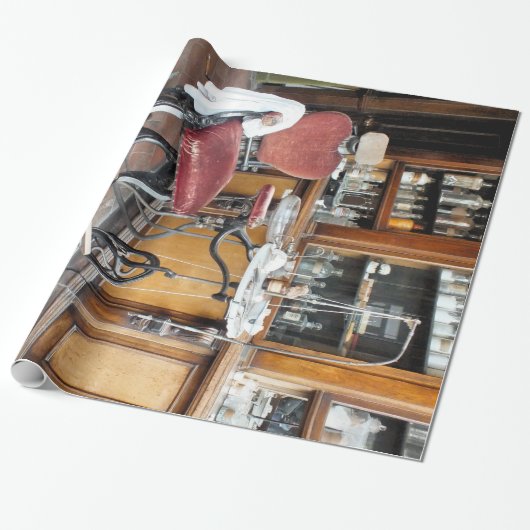 VICTORIAANS ENGLAND CADEAUPAPIER (Uitgerold)