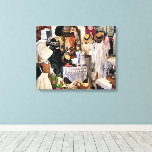 VICTORIAANS ENGLAND CANVAS AFDRUK (Insitu (Houten vloer))