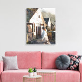 VICTORIAANS ENGLAND CANVAS AFDRUK (Insitu (Woonkamer))