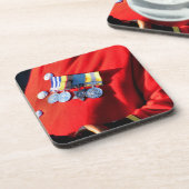 VICTORIAANS ENGLAND DRANKJES ONDERZETTER (Linkerzijde)