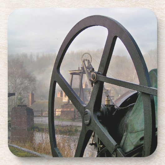 VICTORIAANS ENGLAND DRANKJES ONDERZETTER (Voorkant)