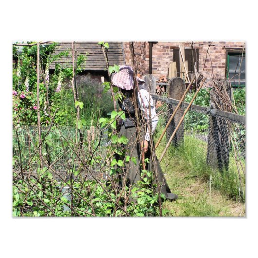 VICTORIAANS ENGLAND FOTO AFDRUK (Voorkant)