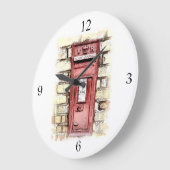 VICTORIAANS ENGLAND GROTE KLOK (Hoek)