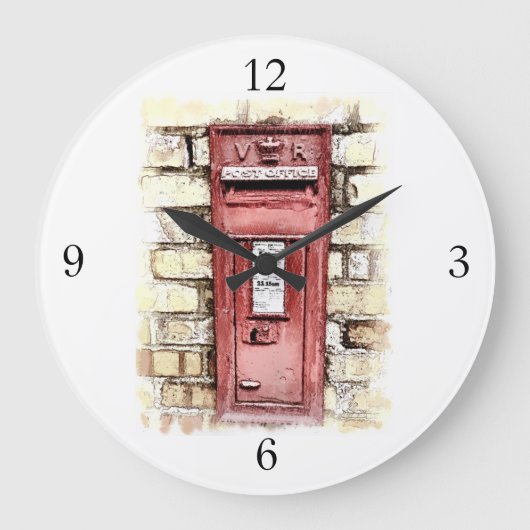 VICTORIAANS ENGLAND GROTE KLOK (Voorkant)