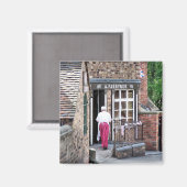 VICTORIAANS ENGLAND MAGNEET (Voorkant / Achterkant)